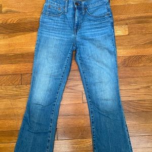 Madewell Cali Demi boot Jean size 25.